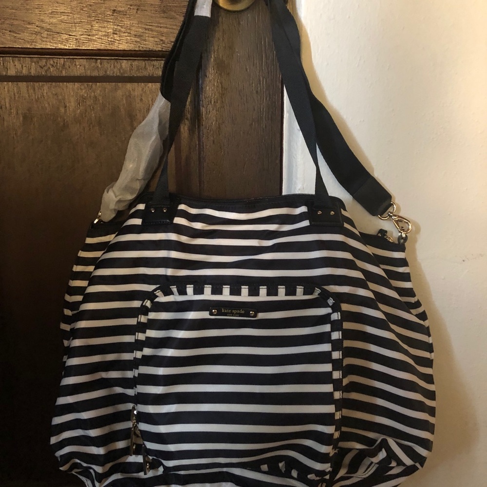 NWT Kate Spade Shopping Tote Bag Purse Convertible